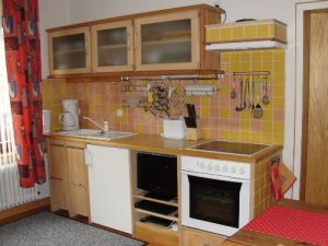Küchenzeile in der Ferienwohnung Flair in Bernkastel-Kues - Ferienwohnungen in Bernkastel-Kues